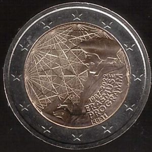 2022 Estonia € 2 Programma Erasmus