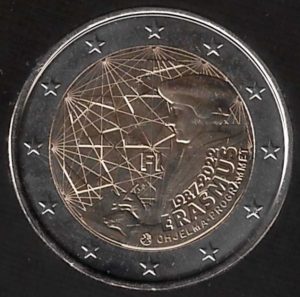 2022 Finlandia € 2 Programma Erasmus