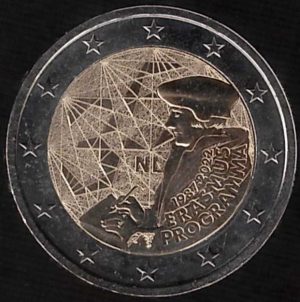 2022 Olanda € 2 Programma Erasmus