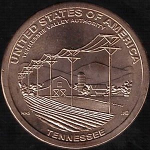 USA DOLLARO INNOVATORI 2022 Tennessee zecca D