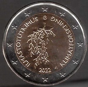 2022 Finlandia € 2 Clima