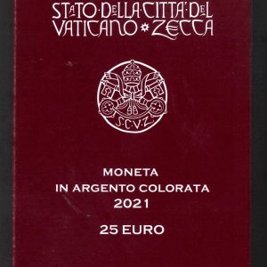 2021 Vaticano € 25 Dante Alighieri
