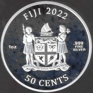 2022 Fiji 1 oncia Cane - immagine 2