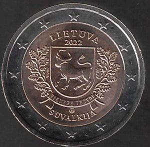 2022 Lituania € 2 Suvalkjia