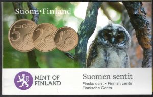 2010 Finlandia Mini Kit centesimi 0,01 - 0,02 - 0,05
