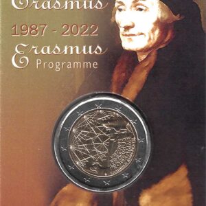 2022 Grecia € 2 Programma Erasmus Card