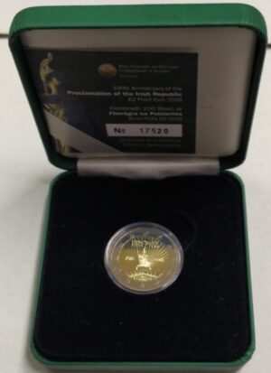 2016 Irlanda € 2 Rivolta Fondo Specchio