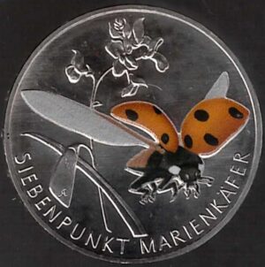 2023 Germania € 5 Insetti Coccinella