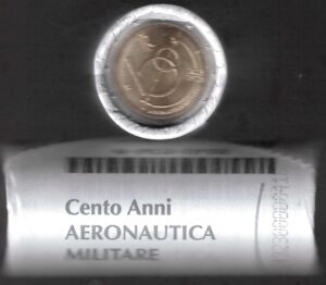 2023 Italia € 2 100 Anni Aeronautica Militare Rotolino