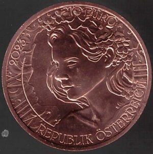 2023 Austria € 10 Rame Non ti scordar di me - immagine 2
