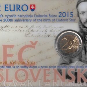 2015 Slovacchia € 2 Stur Card