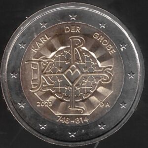 2023 Germania € 2 Carlo Magno 5 zecche