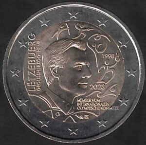 2023 Lussemburgo € 2 Comitato Olimpico