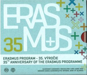 2022 Slovacchia Serie Zecca Programma Erasmus