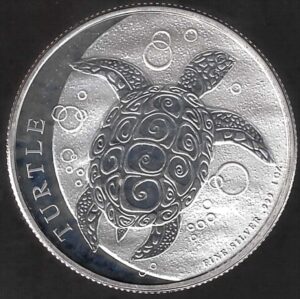 2016 Niue 1 oncia Tartaruga