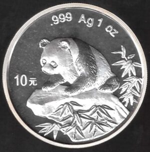 1999 Cina 1 Oncia Panda