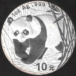 2002 Cina 1 Oncia Panda