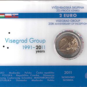2011 Slovacchia € 2 Visegard Card