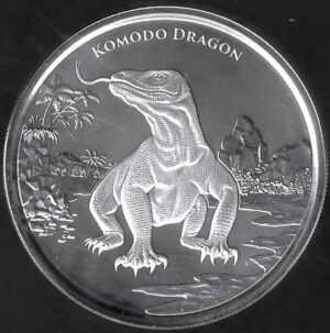 2022 Tokelau 1 oncia Drago di Komodo