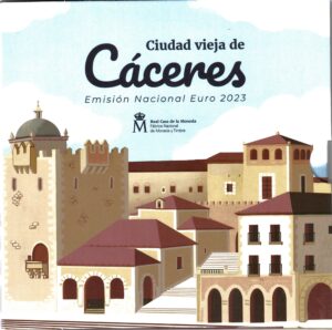 2023 Spagna divisionale 8 valori B.U. Caceres