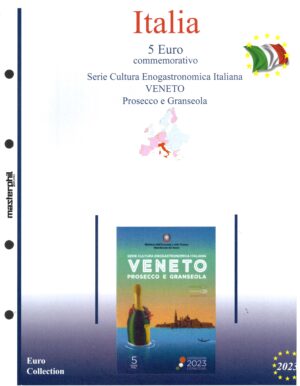 2023 Italia € 5 Veneto - Prosecco e Granseola Aggiornamento Masterphil