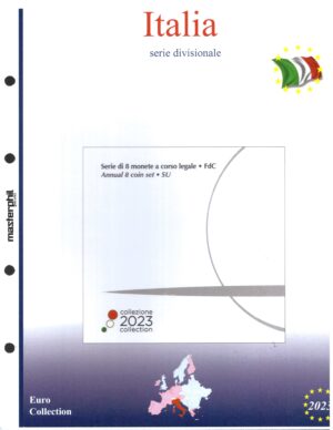 2023 Italia Serie Zecca 8 valori Aggiornamento Masterphil
