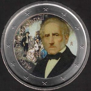 2023 Italia € 2 Manzoni Colore
