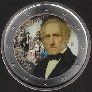 2023 Italia € 2 Manzoni Colore