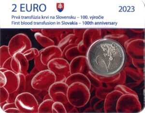 2023 Slovacchia € 2 Trasfusione in Card