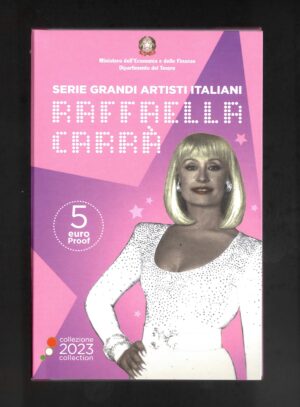 2023 Italia € 5 Raffaella Carrà - immagine 2