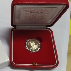2023 Monaco € 2 Ranieri III Cofanetto Proof