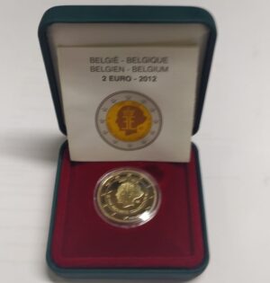 2012 Belgio € 2 Concorso musicale Proof