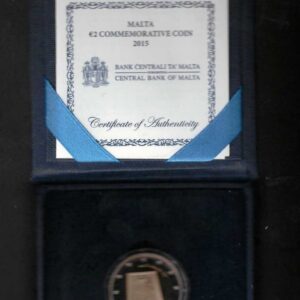 2015 Malta 2€ Repubblica FS in cofanetto