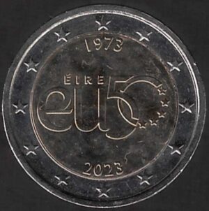 2023 Irlanda € 2 50° dell'adesione UE