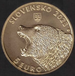2023 Slovacchia € 5 Orso