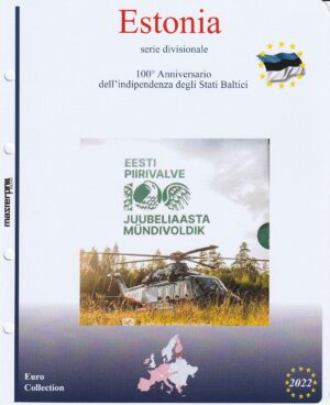 2022 Estonia Divisionale FdC Aggiornamento Masterphil