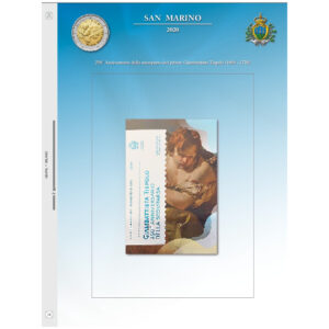 2020 San Marino € 2 Tiepolo Aggiornamento Abafil