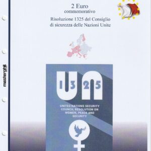 2022 Malta 2 € Risoluzione ONU Folder Aggiornamento Masterphil