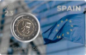2023 Spagna € 2 Presidenza semestrale in Card PSC