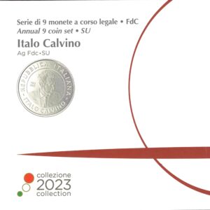 2023 Italia divisionale 9 valori FdC Italo Calvino