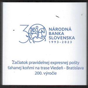 2023 Slovacchia € 2 200 anni diligenza Vienna Bratislava Fondo Specchio