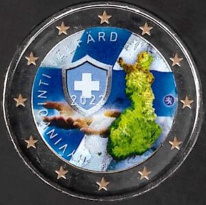 2023 Finlandia € 2 Serv. Socio Sanitario Colore