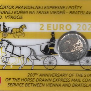 2023 Slovacchia € 2 200 anni diligenza Vienna Bratislava Card