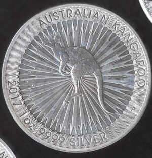 2017 Australia 1 oncia Kangaroo