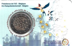 2024 Belgio € 2 Presidenza Europea Card versione casuale