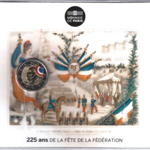 2015 Francia € 2 Repubblica in blister