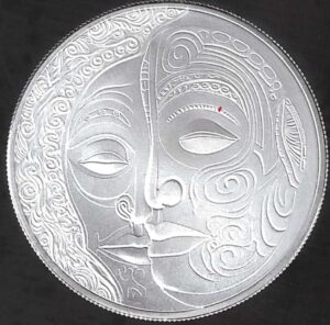 2023 Niue 1 oncia Mahori