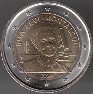 2024 Italia € 2 Rita Levi Montalcini