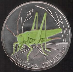 2024 Germania € 5 Insetti Cavalletta