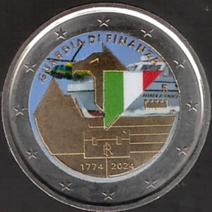 2024 Italia € 2 Finanza Colore